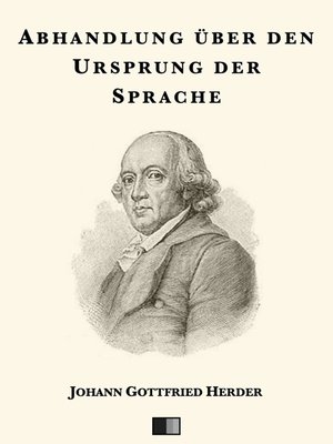 cover image of Abhandlung über den Ursprung der Sprache
